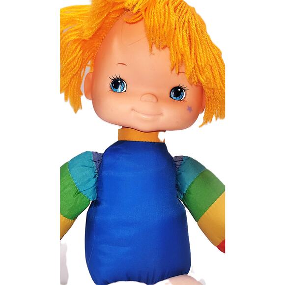 20" Large Vintage 1983 Rainbow Bright Doll Stuffy W/O Dress Hallmark Mattel #10 - Picture 4 of 13